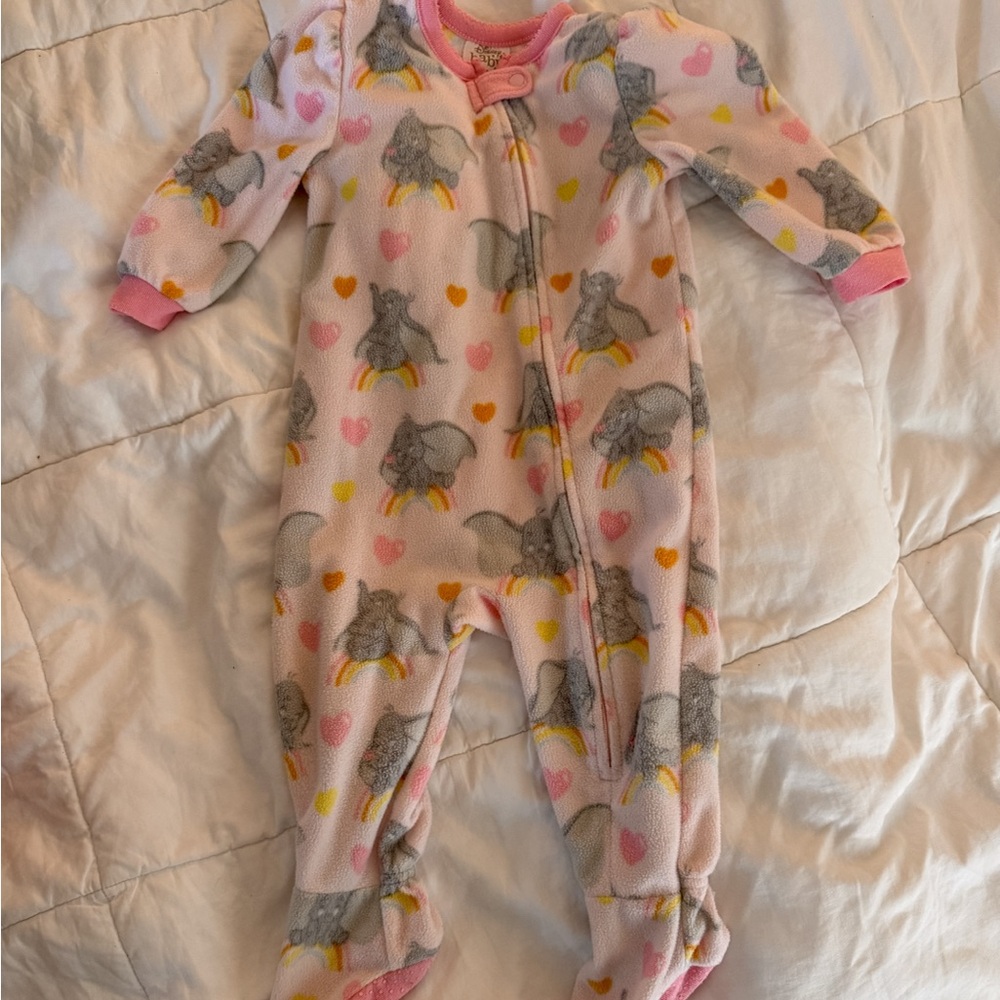 Disney Dumbo Footed Pajama Onesie